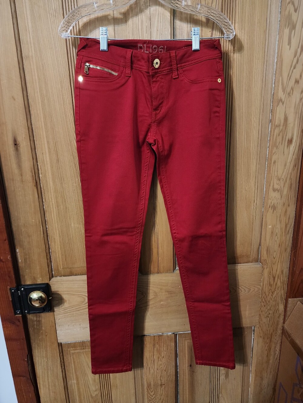 DL 1961 Amanda Skinny Jean in Pout, Size 25, 30" Long - Picture 3 of 11